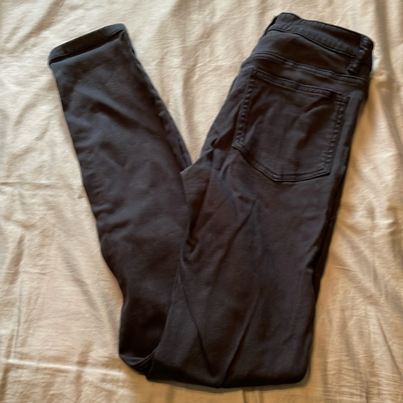 Faded Black Skinny Jeans - Picture 1 of 3